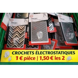 Crochets électrostatiques