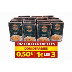 Riz coco crevettes