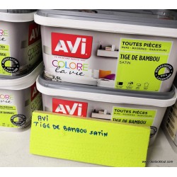 Peinture avi tige de bambou