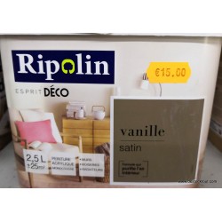 Peinture Ripolin vanille